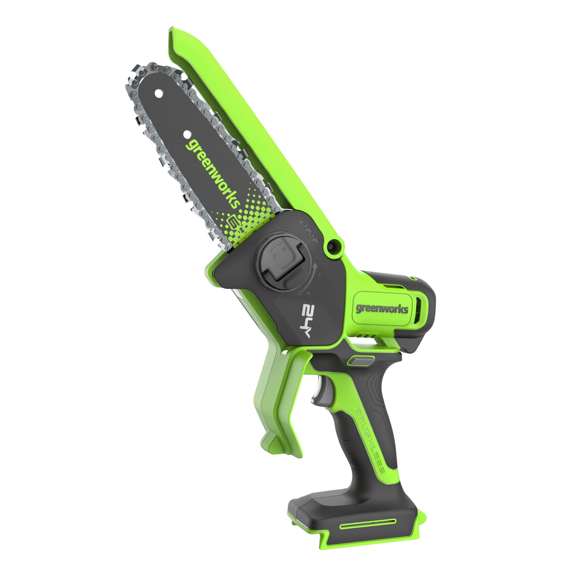 Amazon.com : Greenworks 24V 6in BL Pruning Saw w/Auto Oiler, Tool